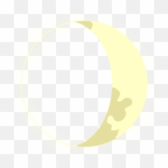 Free Luna Creciente Png With Transparent Background - Circle