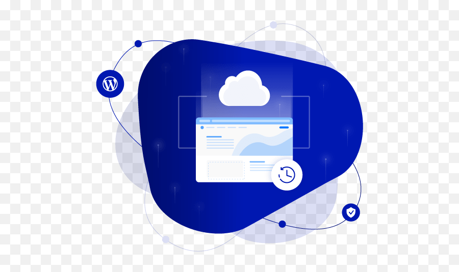 Website Backup Service In The Cloud - Backupguard Clip Art Png,Wordpress Logo Transparent