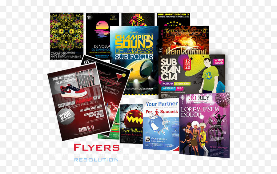 Good Printing Color Flyer With Flyers - Flyer Png,Flyers Png