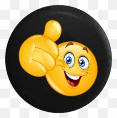 Thumbs Up Emoji Png Transparent - My Cart 952309 Vippng Smile With Thumbs Up