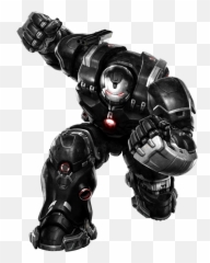 Download Marvels Warbuster Hulkbuster War Machine By Hd Png - Black Iron Man Hulkbuster,War Machine Png