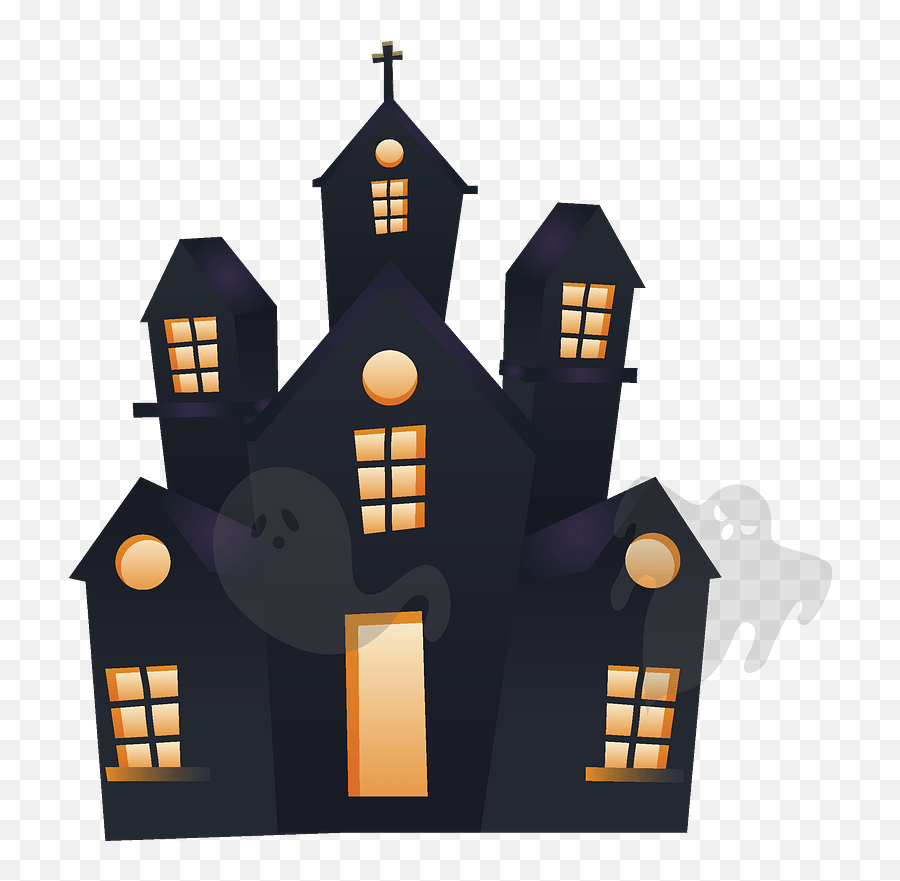 Haunted House Clipart - Fiction Png,Haunted House Png