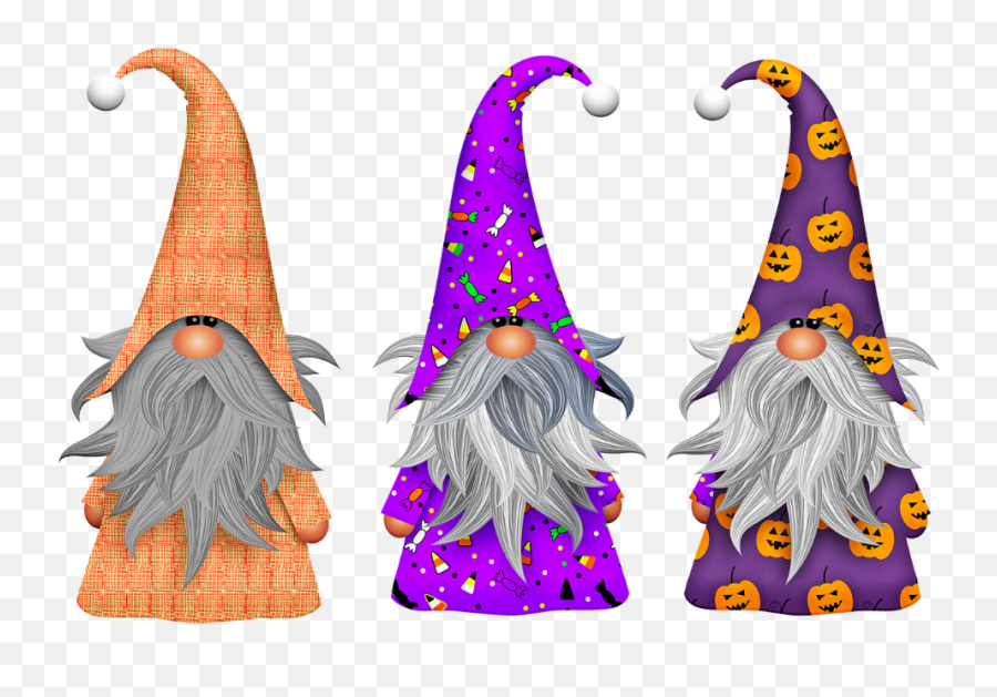 Gnomes Scandivian Elf Imp Beard - Halloween Gnome Clipart Free Png,Imp Png