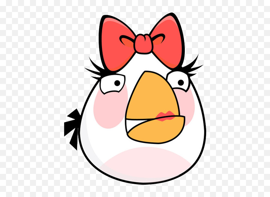 Angry Birds By Gamafotoestudio - Angry Birds White Bird Angry Birds Girl Character Png,Angry Birds Png