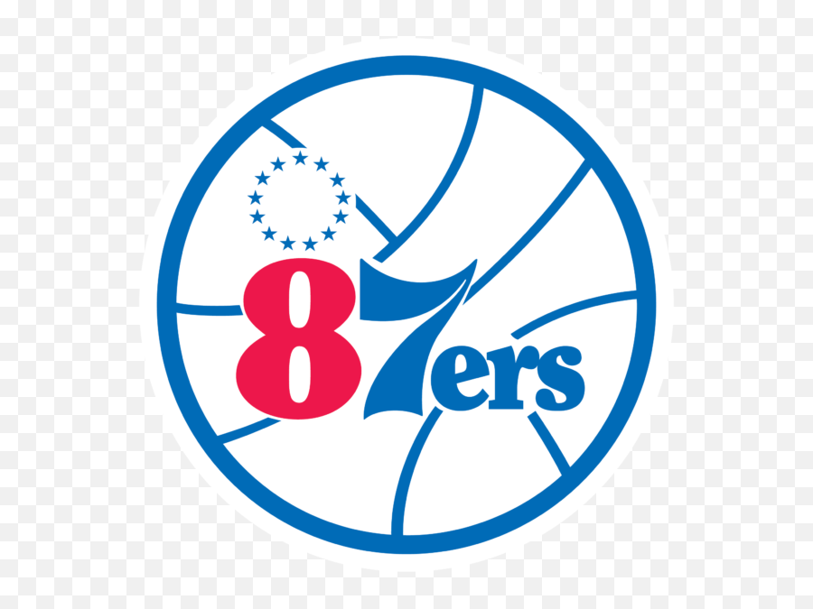 Philadelphia 76ers Logo Png Clipart - Dot,76ers Logo Png