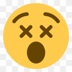 Dizzy Face Emoji Meaning With - png