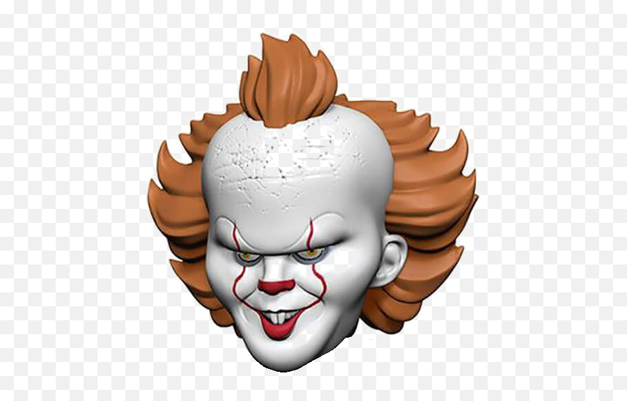 Character Head Shooter Clown - Pennywise Body Knocker Png,Scary Clown Png