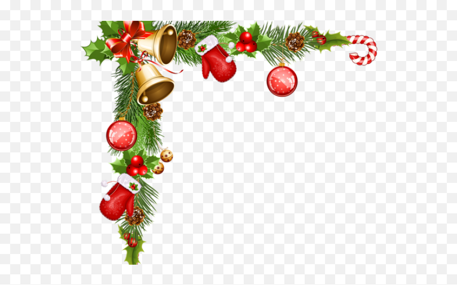 Christmas Ornaments Clipart Picture - Transparent Christmas Border Png,Christmas Frame Transparent