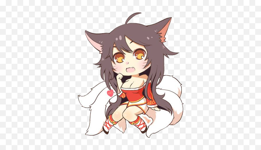 Ahri Leagueoflegends Sticker By Kimberly Libranza - Fictional Character Png,Ahri Transparent