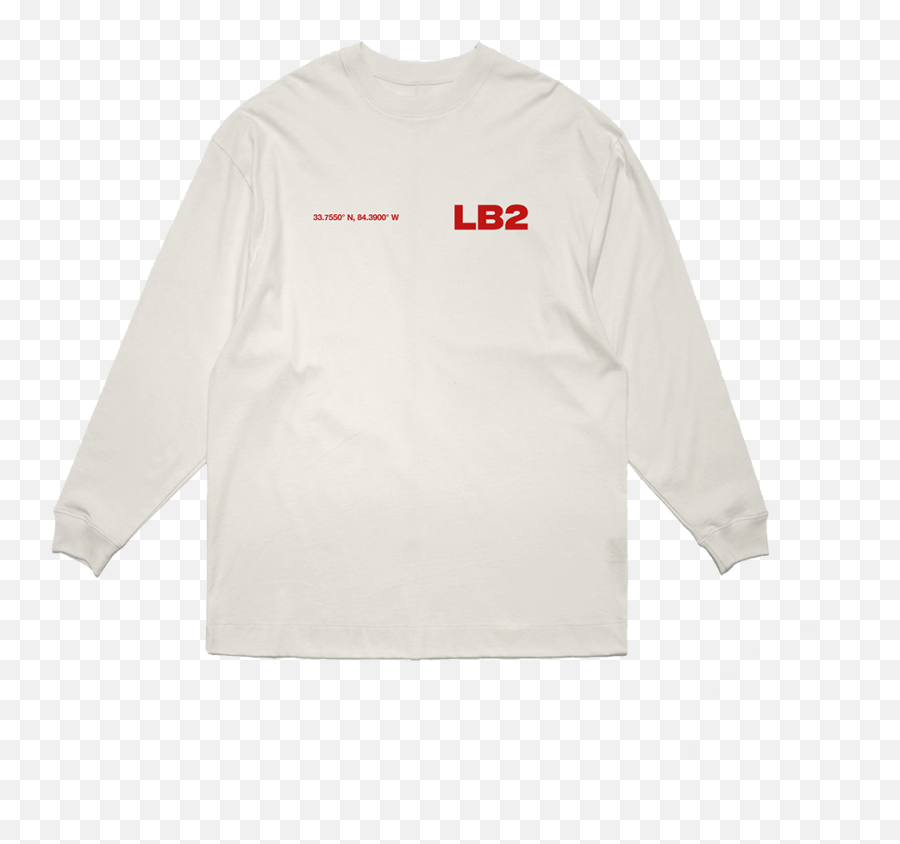 Lb 2 Coordinates Longsleeve - Long Sleeve Png,Lil Yachty Transparent