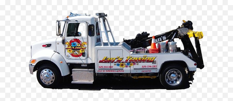 Best Towing Company In San Gabriel Valley - Commercial Vehicle Png,Tow Truck Logo