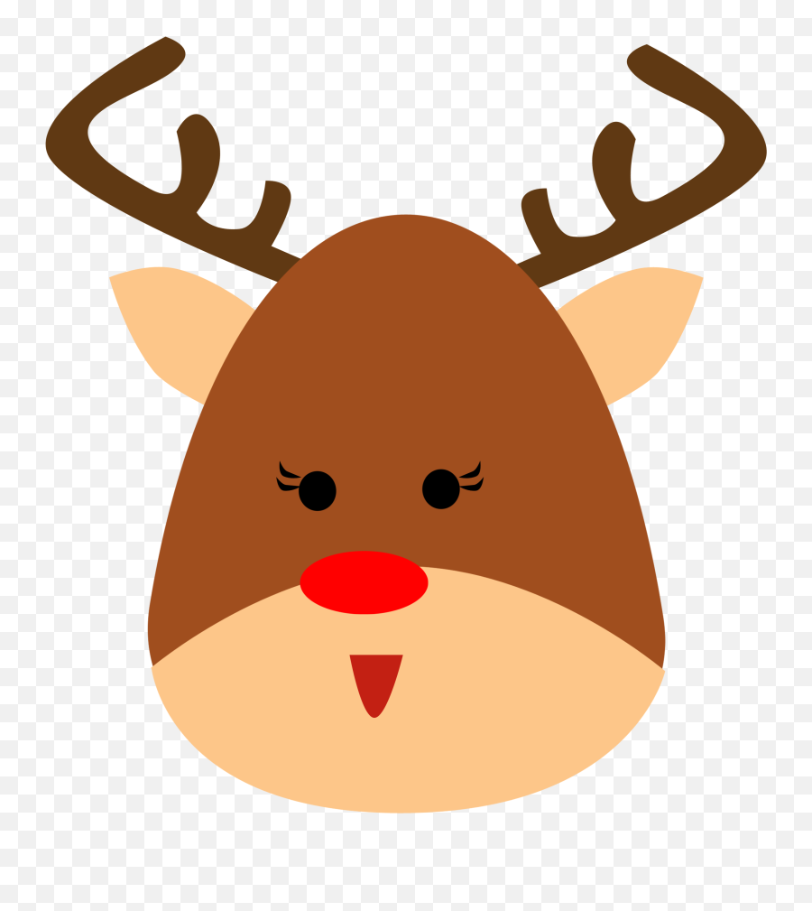 Reindeer Animal Antler - Reno Animado De Navidad Png,Christmas Antlers Png