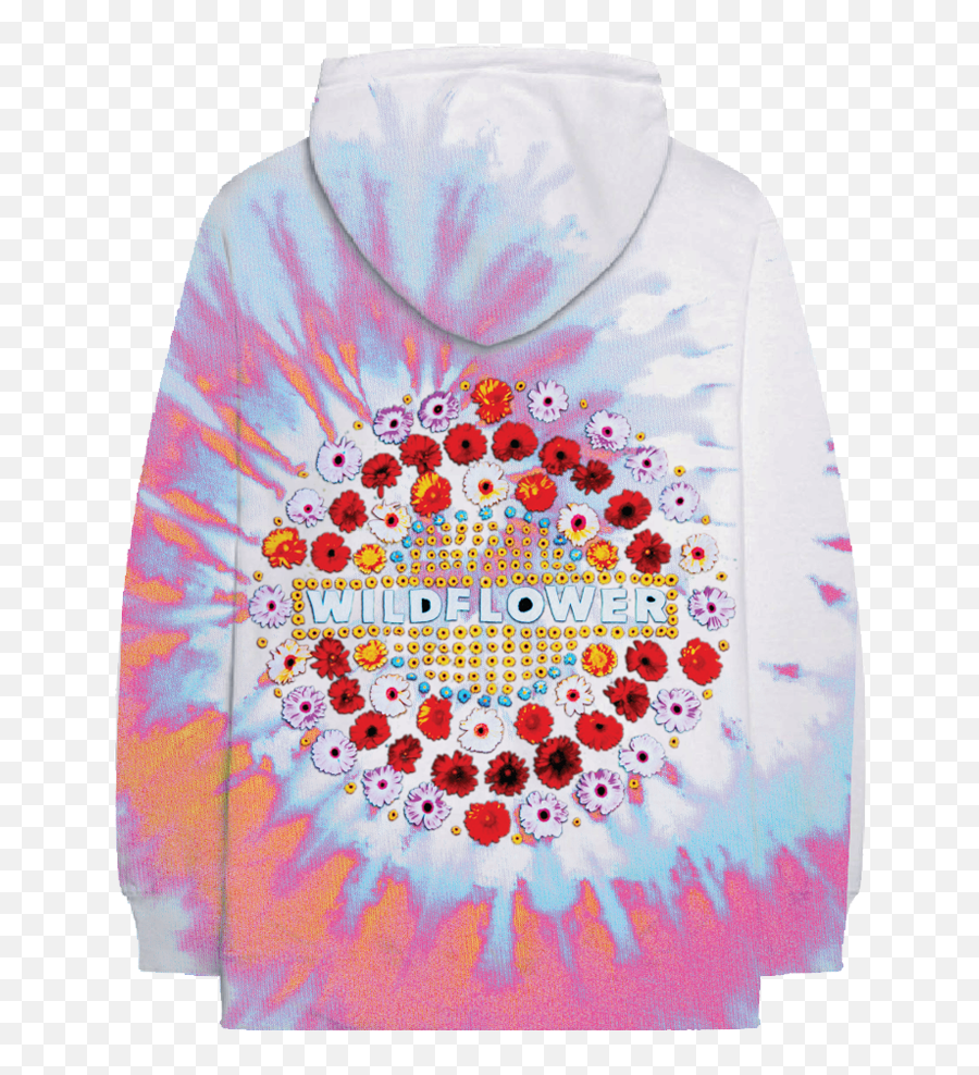 Wildflower Tie - Dye Hoodie Hooded Png,5sos Png