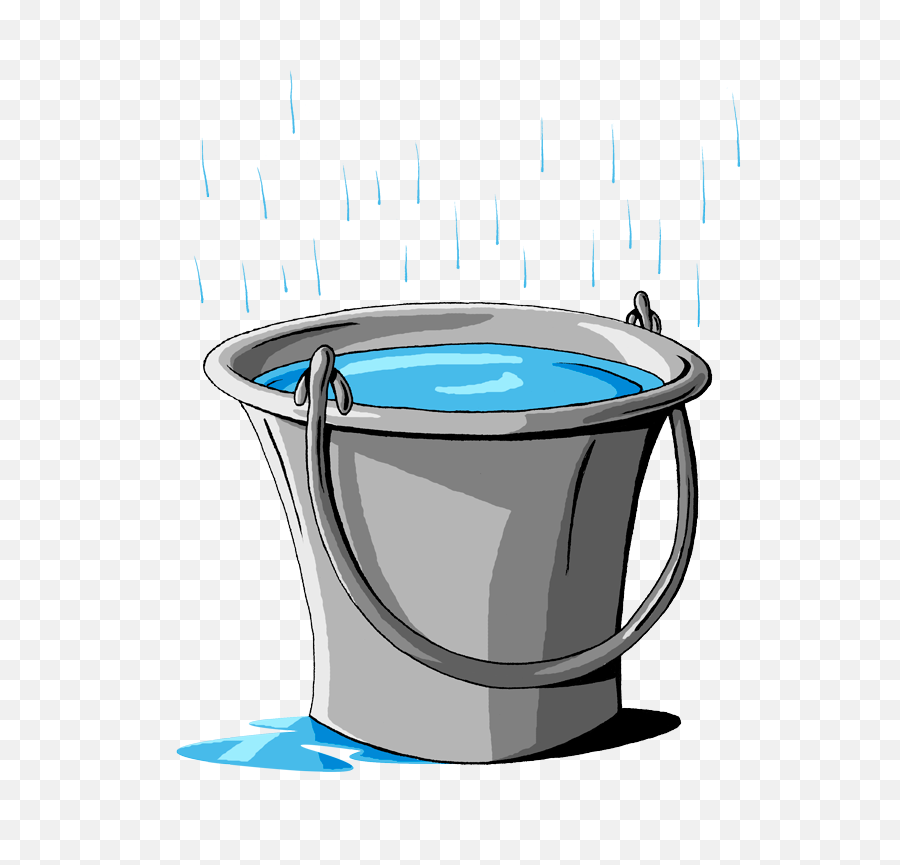 Download Cubeta - Lluvia Cubeta Con Agua De Lluvia Full Cubeta De Agua Png,Lluvia Png