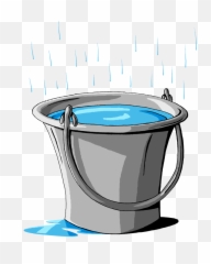 Download Cubeta - Lluvia Cubeta Con Agua De Lluvia Full Cubeta De Agua Png,Lluvia Png