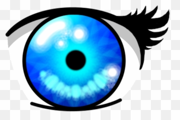 Download The Best Anime Eye - Crystal Blue Eyes PNG Transparent Png