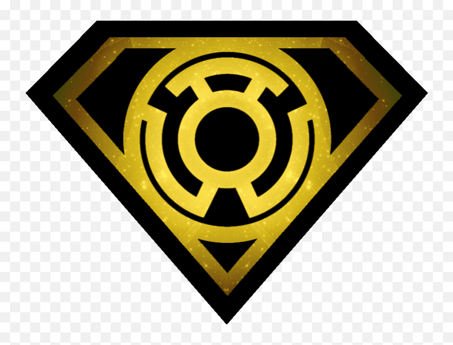 Yellow Lantern Corps Symbol - Yellow Lantern Superman Symbol Png,Superman Icon