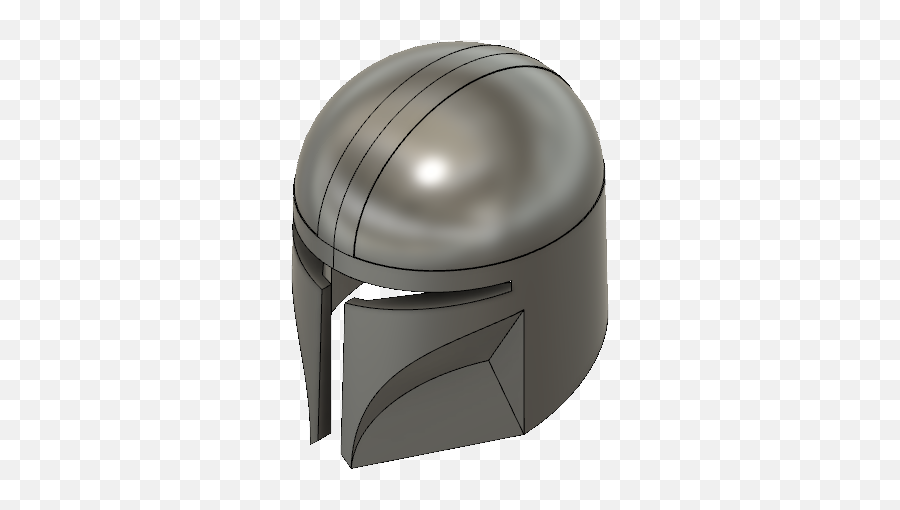 Mandalorian Helmet By Jakenrobin - Thingiverse Boba Fett Png,Mandalorian Icon