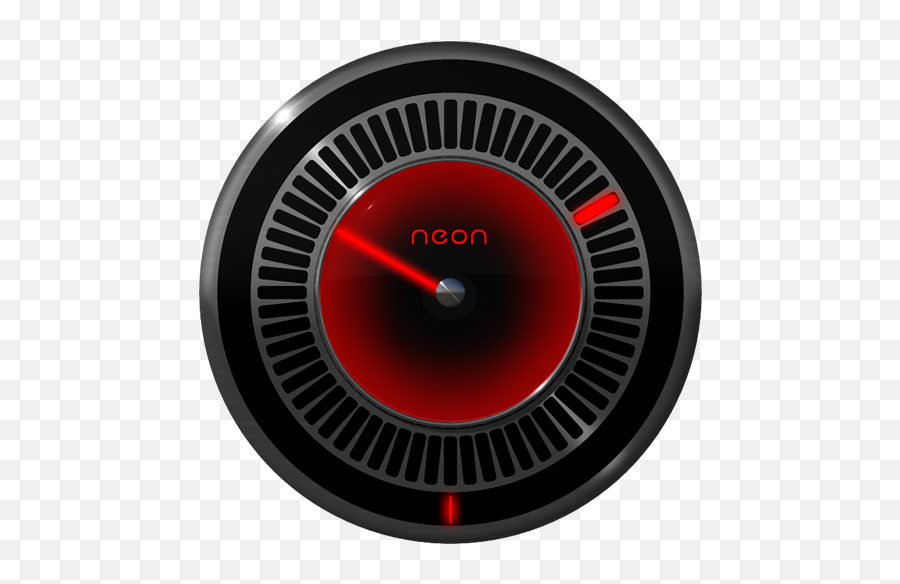 Neon Red Laser Clock Widget - Straw Man Award Png,Red Clock Icon