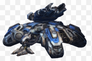 Starcraft Transparent Png Svg Clip - 2 Siege Tank