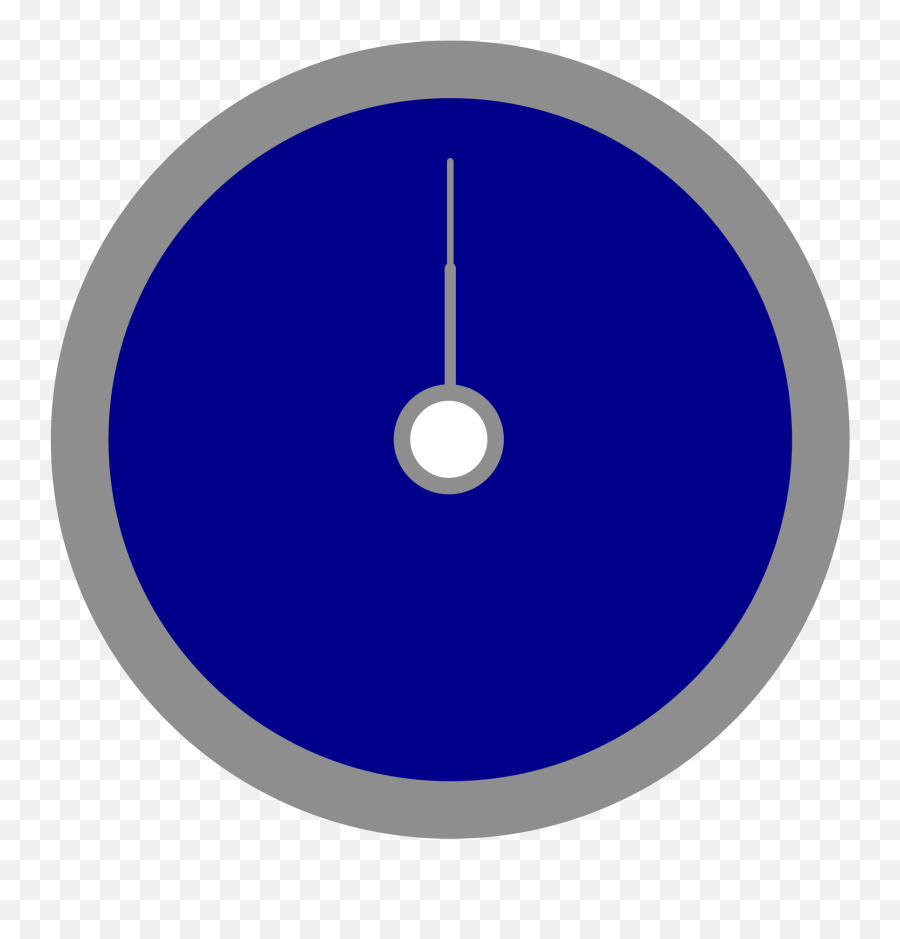 Fileclock Icon Blue - 01svg Wikimedia Commons Dot Png,Clock Icon Svg