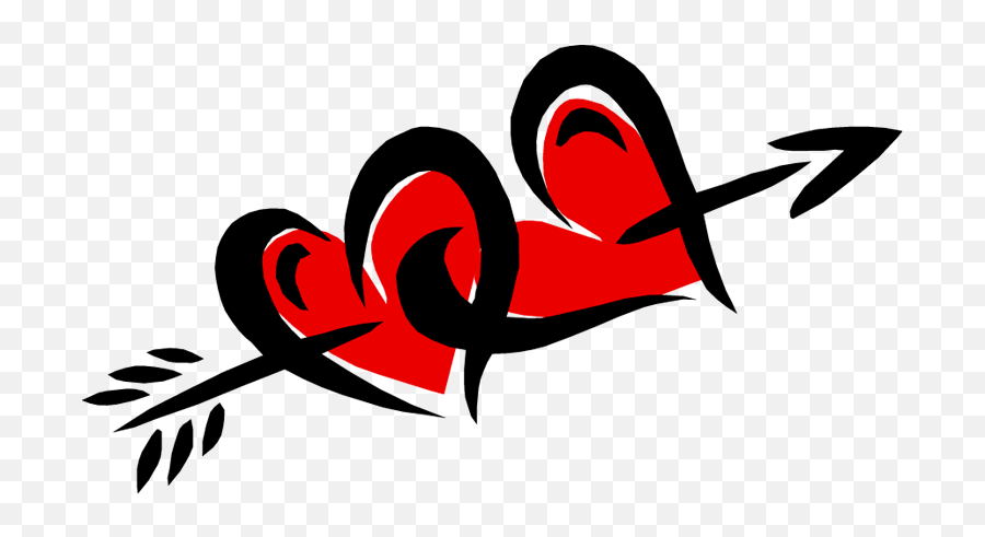 Heart With Arrow Clipart Free - Love My Friends Name Png Heart With Arrow Png,Love Arrow Png