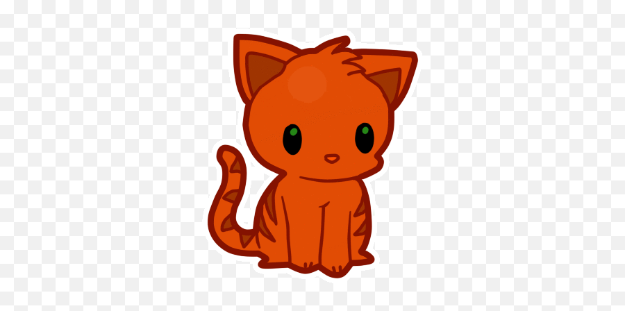 Scratch - Firestar Animated Warrior Cats Gif Png,Cute Icon Gif