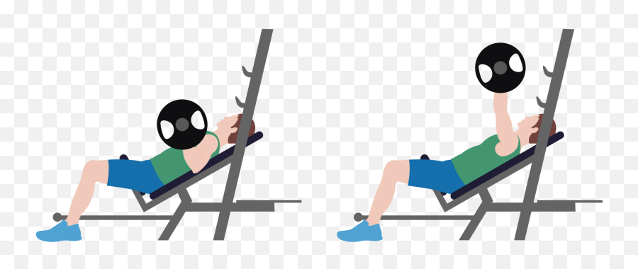 Incline Barbell Bench Press - Sitting Transparent Cartoon For Adult Png,Bench Press Icon