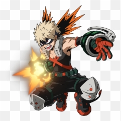 Katsuki Bakugo - My Hero Justice 2 Renders png