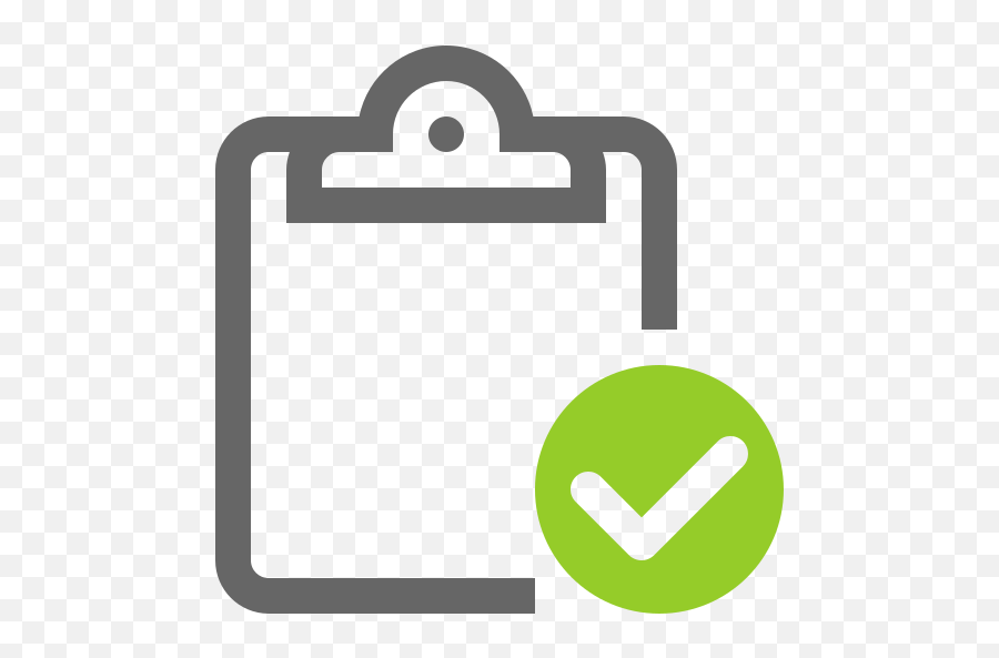 Clipboard List Check Completed Tasks - Ikon List Png,Completed Icon
