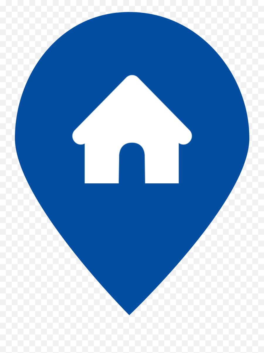 Download Hd Property Insurance Icon - Property Icon Blue Address Logo Png,Land Icon