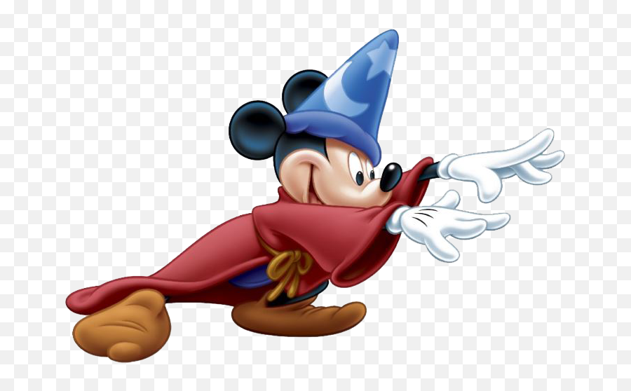 Sorcerer Mickey Clip Art - Mickey Mouse Wizard Png,Sorcerer Png