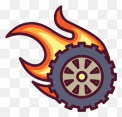 Free Burnout Wheel 1188867 Png With Transparent Background - Indie Flower Iphone Cases