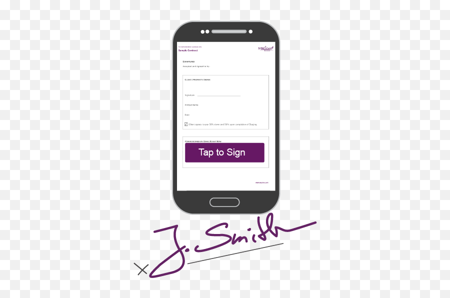 Sign Anytime Anywhere - Iphone Png,Cell Phone Icon Email Signature