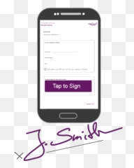 Sign Anytime Anywhere - Iphone png