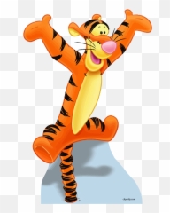 Winnie The Pooh Tigger Joy Clipart Png - Tiger From Winnie The Pooh,Tigger Png