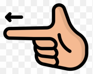 Pointing Hand - Free hands gestures icons Sign Language png
