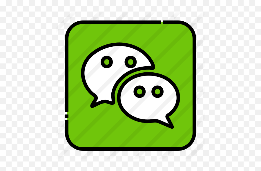 Wechat - Free Social Media Icons Dot Png,Wechat Icon Png