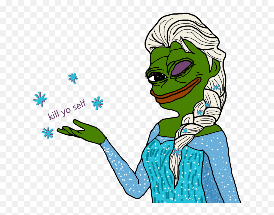 Pin - Pepe Elsa Png,Pepe Frog Png