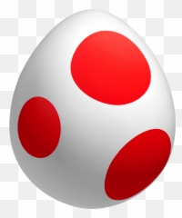 Red Egg Logo - LogoDix Super Mario Yoshi png