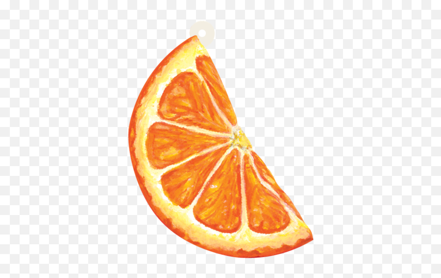 Orange Slice Gift Tag - Clementine Png,Orange Slice Png
