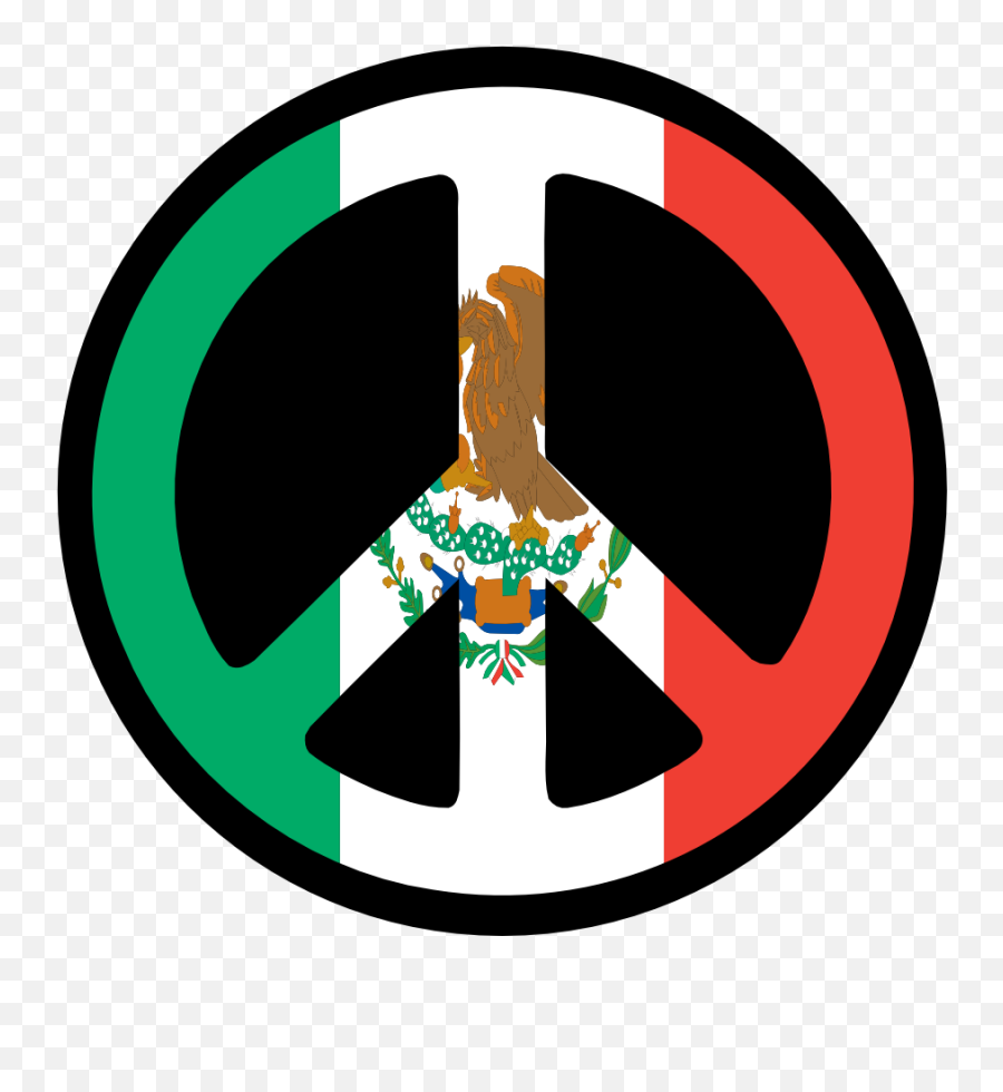Free Mexican Flag Images Download Clip Art - Peace And Love Png,Mexican Flag Png