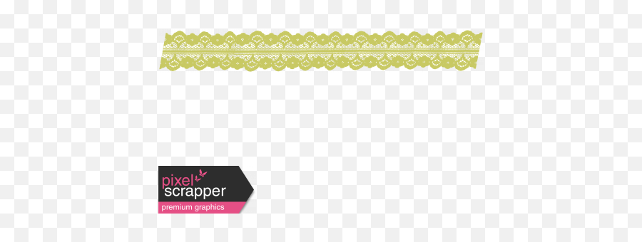 Borders And Trims Set 03 - Lace Trim Border 01 Template Chain Png,Lace Border Png