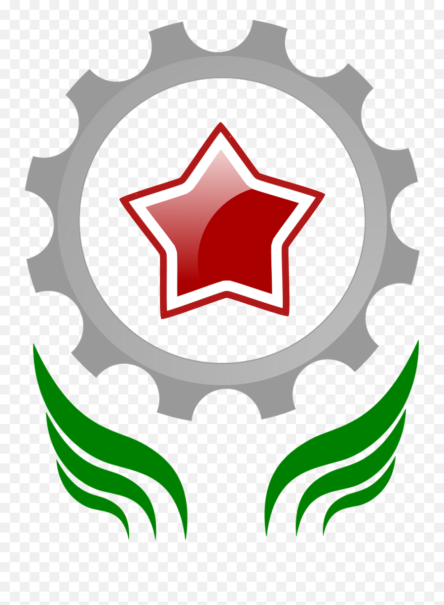 Communism Star Cogwheel - Free Vector Graphic On Pixabay Thanksgiving Day Parade 2019 Channel Png,Red Star Logo