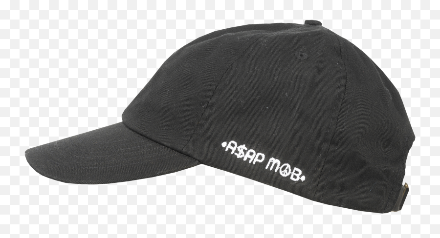 Dad Hat Strapback Mens Black Rap - Baseball Cap Png,Asap Mob Logo