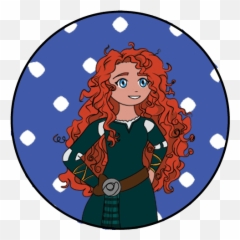 Merida Pin Leedles Art Online Store Powered By Storenvy - Cartoon Png,Merida Png