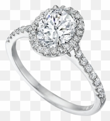 Diamonds Engagement Rings Jewelry - png