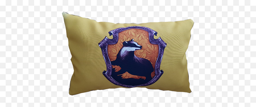 Hufflepuff Pillow - Transparent Hufflepuff Crest Png,Hufflepuff Png