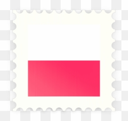 Postage Stamp Icon Illustration Of Flag Poland - Poland Flag Postage Stamp Png,Poland Flag Png