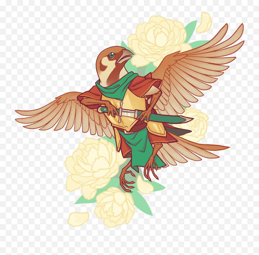 Peony Passer Paladin Her Name Is Penelope - Sparrow Sparrow Aarakocra Png,Sparrow Png